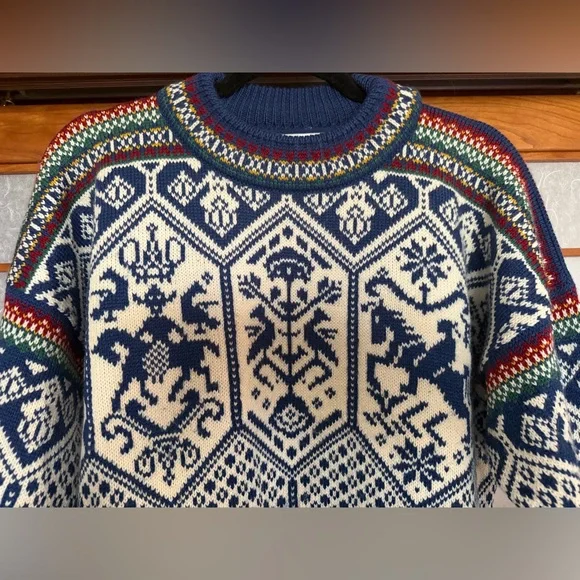 Dale of Norway 1994 Lillehammer Women's Sweater Size L - Picture 5 of 7